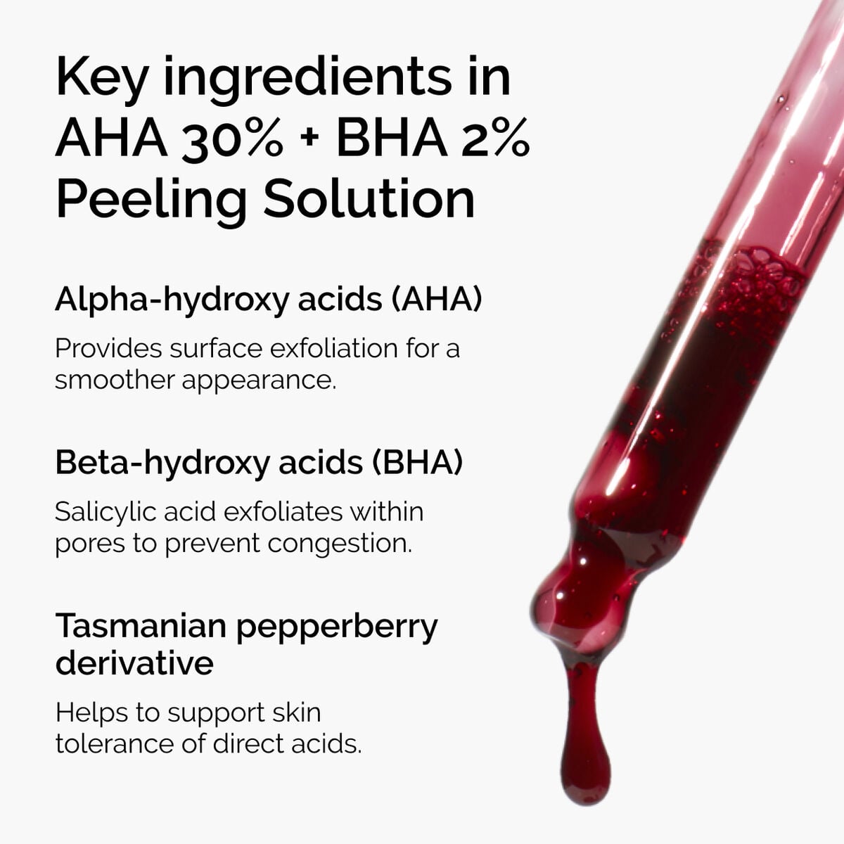 AHA + BHA Peeling Solution Targeted Serum Care P7