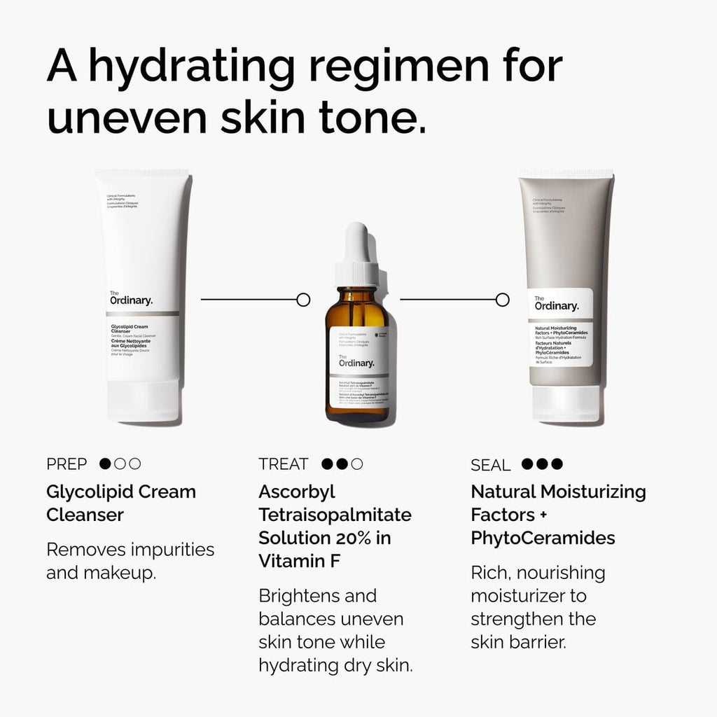 Ascorbyl Tetraisopalmitate Solution in Vitamin F Targeted Serum Care Z3