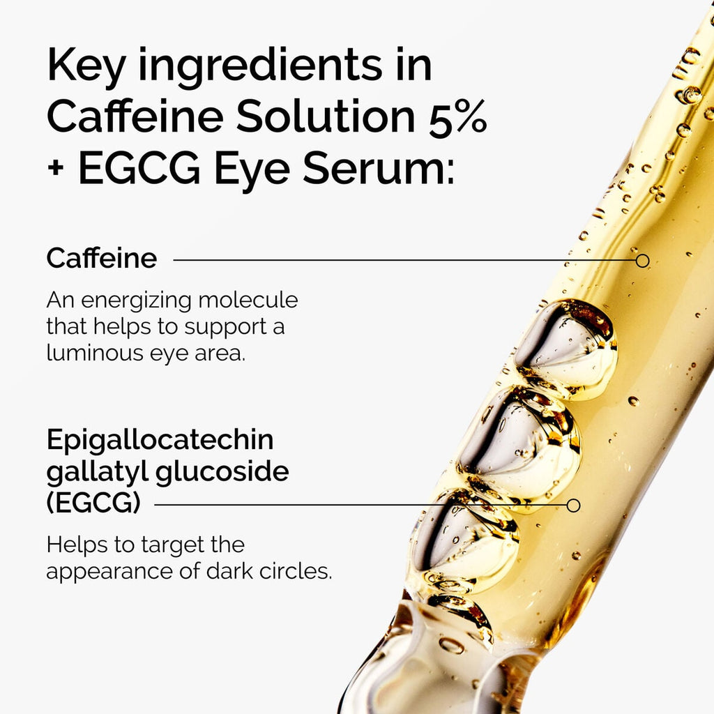 Caffeine Solution + EGCG Eye Serum Targeted Eye Support T7
