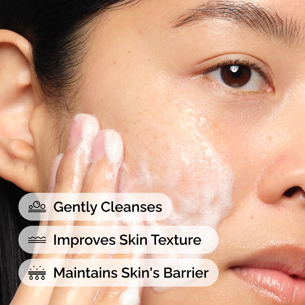 Glucoside Foaming Cleanser Gentle Cleansing Care Y9