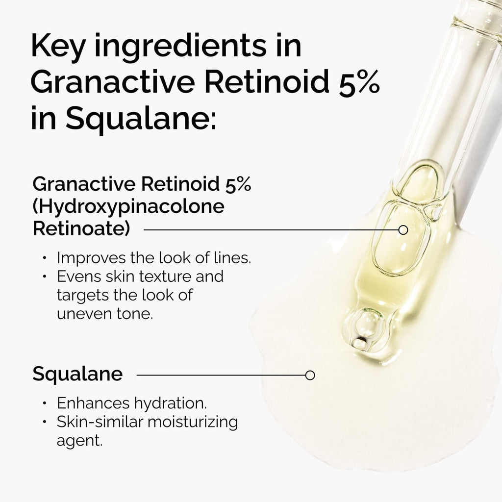 Granactive Retinoid in Squalane Targeted Serum Care X2