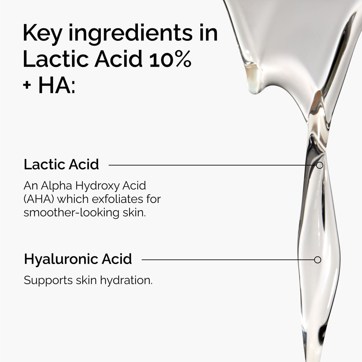Lactic Acid + HA Targeted Serum Care X5