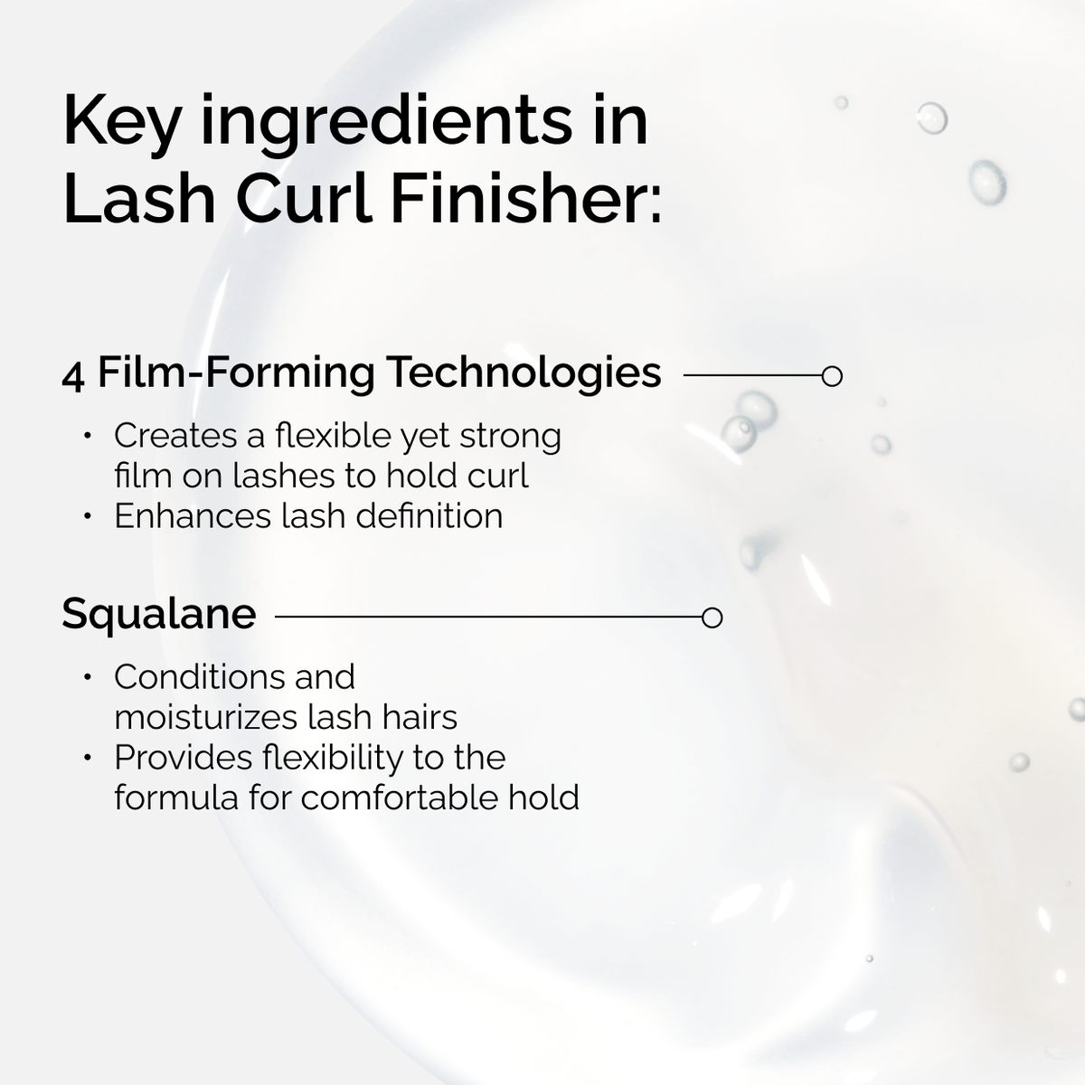 Lash Curl Finisher Hair Scalp Care Q7