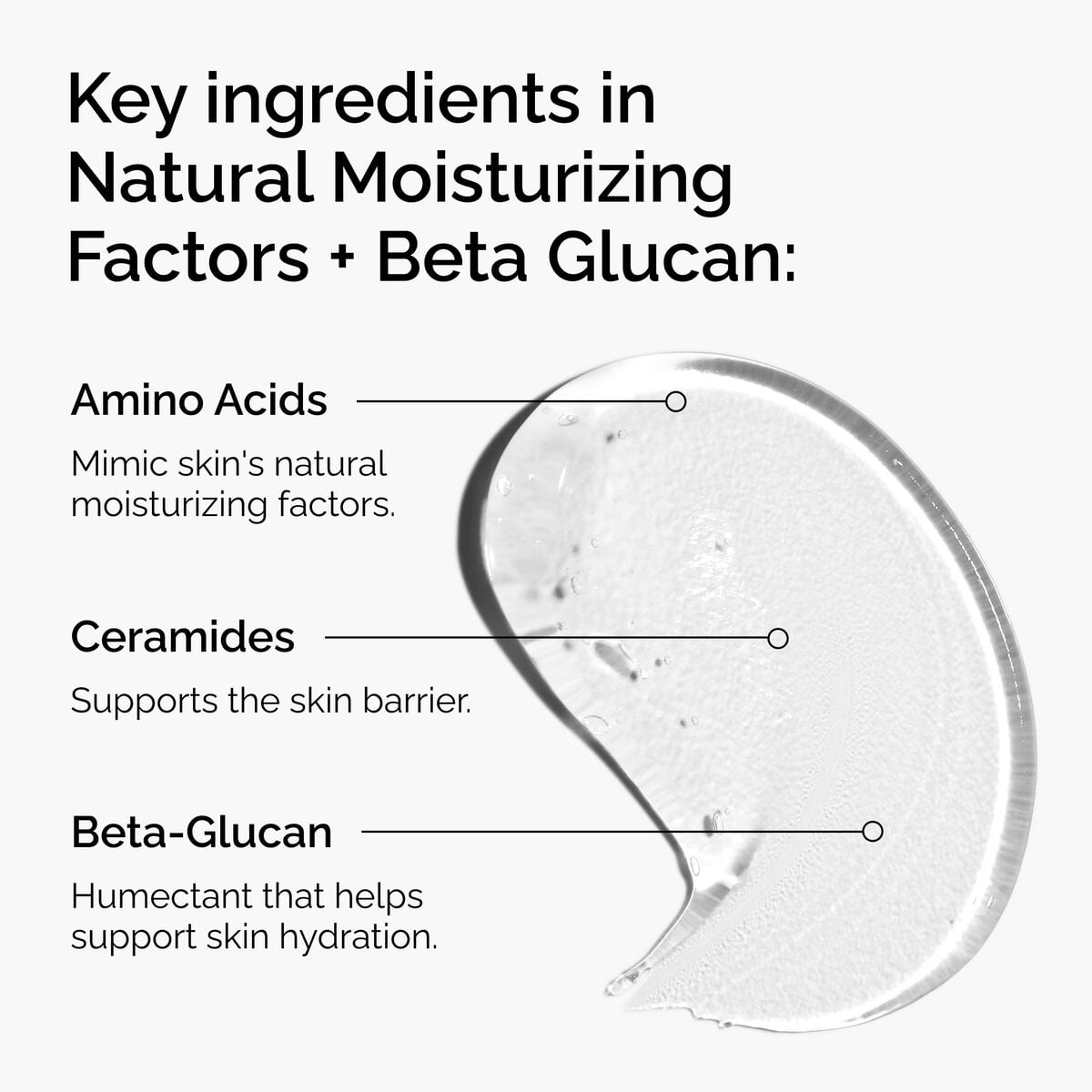 Natural Moisturizing Factors + Beta Glucan Targeted Serum Care E8