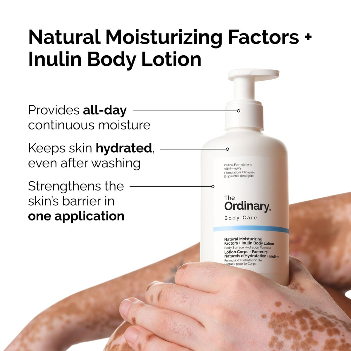 Natural Moisturizing Factors + Inulin Body Lotion Targeted Serum Care Q4