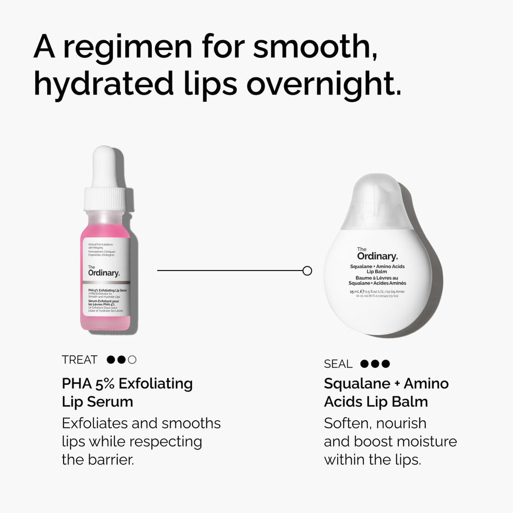 PHA Exfoliating Lip Serum Daily Treatment Ritual B9