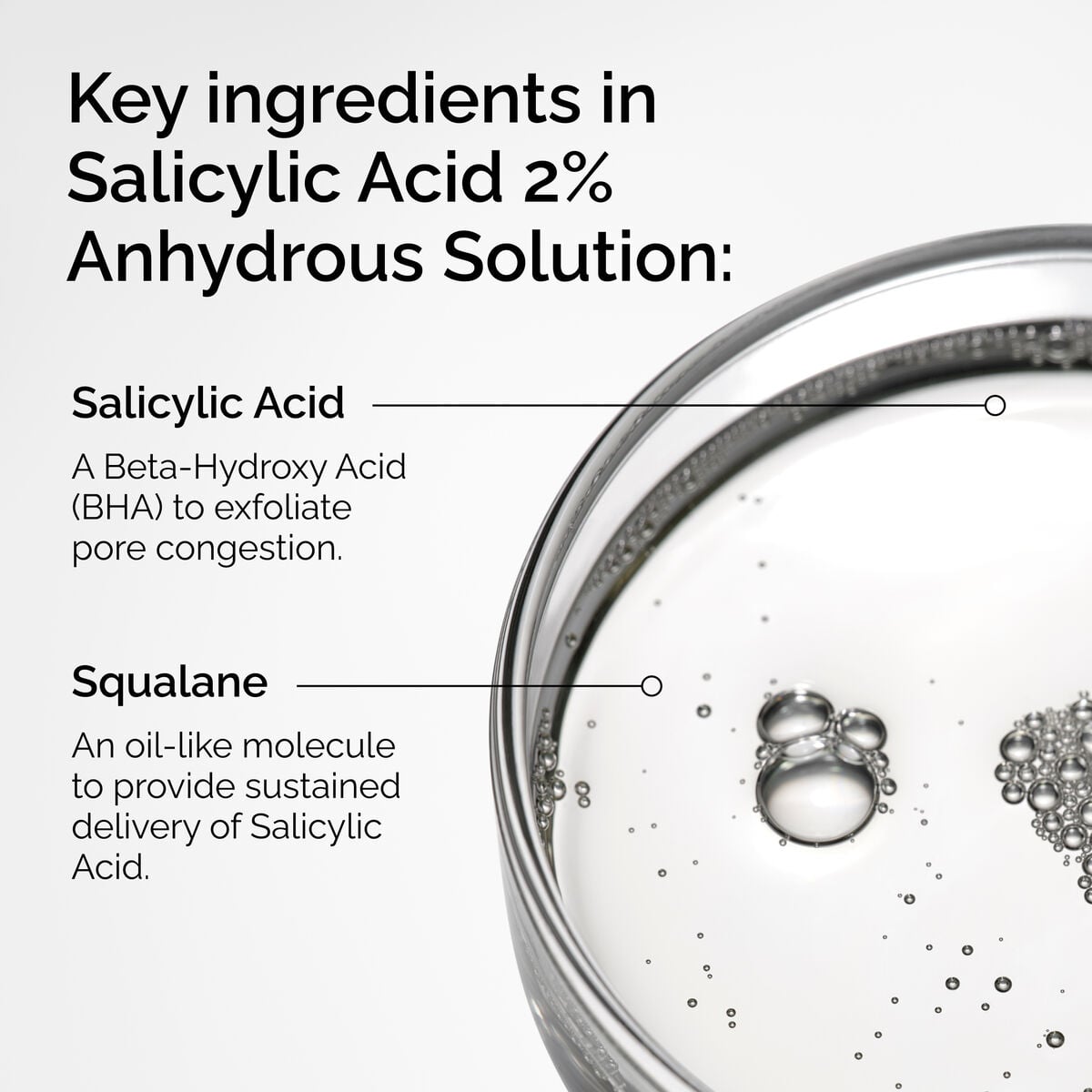 Salicylic Acid Anhydrous Solution Targeted Serum Care G0
