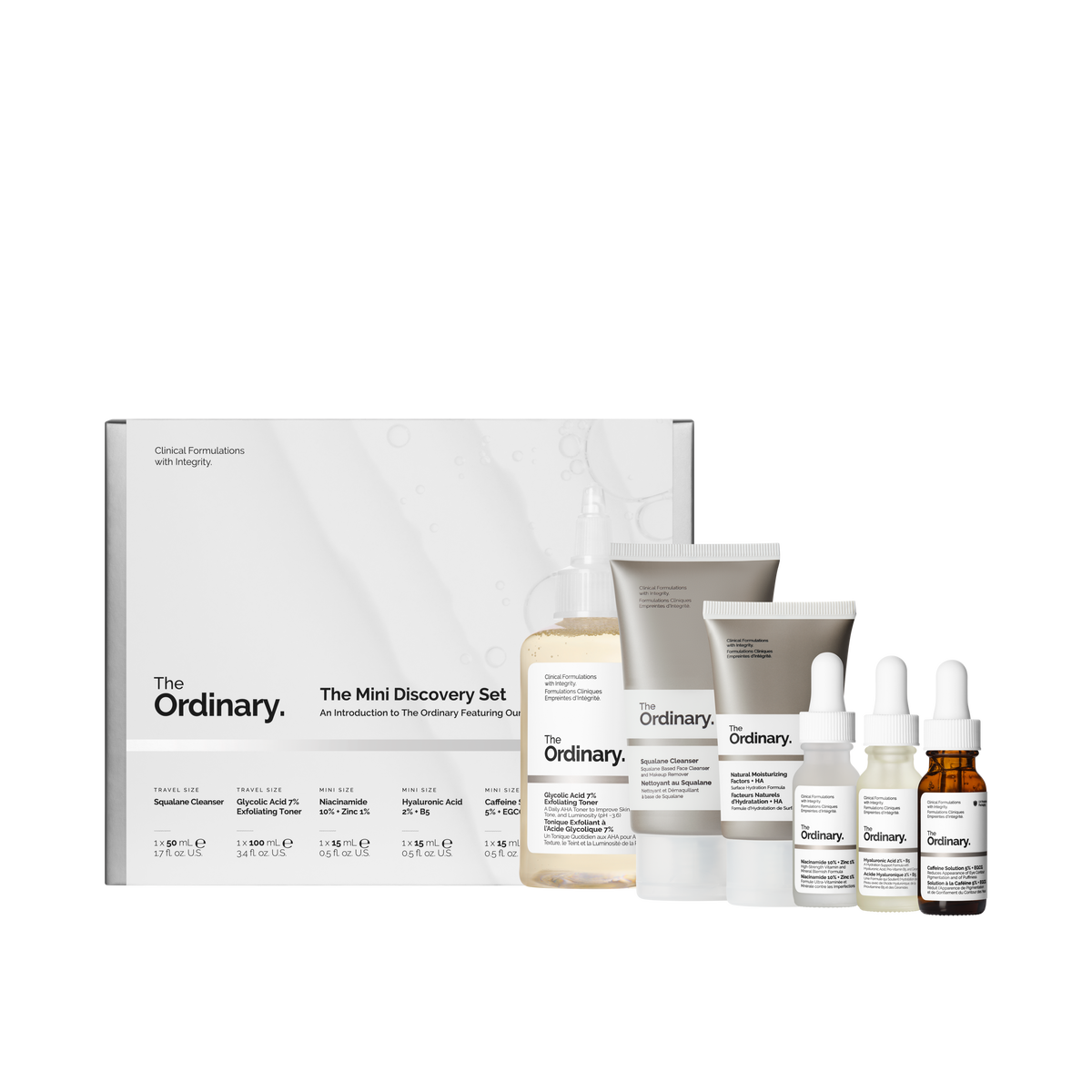The Mini Discovery Set Curated Care Set V3